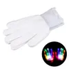 50%off Toys LED Party Gloves Luminous Flashing Skull Glove Halloween Toy Stage Costume Christmas Supplies high quality4956008