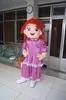 Högkvalitativ Princess Mascot Kostym Halloween Jul Cartoon Character Outfits Suit Advertising Leaflets Clothings Carnival Unisex vuxna outfit