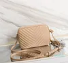 حقيبة الكتف محافظ عملة محفظة بطاقة الائتمان حزمة crossbody أكياس تخزين الشهير مصمم المرأة حقيبة يد جودة عالية جلد طبيعي 2021