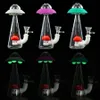 UFO Bong Water Pipes oil rig hookahs silicone smoking hand pipe Free with 14mm Glass Bowl