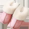 Плюшевые теплые дома плоские тапочки легкие мягкие удобные зимние тапочки женские хлопчатобумажные туфли в помещении плюшевые туфли