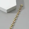 Link, Kette Paar Armbänder speziell für Männer Gold Silber Farbe eingelegte Zirkonia Armband Hip Hop Zubehör Prom Party