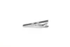 Bruidegomaccessoires 60x0.6 cm Men's Alloy Metal Fashion Silver Tie Pin Bar Clasp Clip