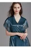 2022 Women's Sleepwear 7 Colors Kimono Robe Gown Women Satin Sexy Intimate Lingerie Casual Nightdress