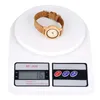 Montres-bracelets marron en cuir véritable montre en bois pour dame élégante femmes montre à Quartz de luxe arrivée 2021 Reloj Femenino