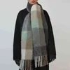 2019 Vinter Plaid Cashmere Scarf Fashion Shawl färgade rutiga halsdukar Varma studenter Nackor och tjockare Bufanda Invierno Mujer