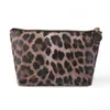 Cosmetic Bags & Cases Ladies Leopard Makeup Bag Multi-Function Storage Portable Clutch BagCosmetic