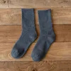 Verdicken Frauen Baumwolle Socken Halten Warmen Boden Flauschige Socken Thermische Einfarbig Winter Dicke Socken Für Mädchen Hohe Qualität