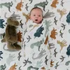 Eine Baby-Musselin-Wickeldecke aus 70 % Bambus, von besserer Qualität als Aden Anais Baby Multi-Use Big Windel Blanket Infant Wrap 211105