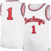 Custom Basketball Ohio State Buckeyes College Jersey Duane Washington Jr. E.J. Liddell Justin Ahrens Zed Key Seth Towns CJ Walker Musa Jallow