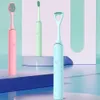 Irrigatori orali Set di spazzolini elettrici sonici intelligenti per la pulizia orale impermeabile ricaricabile USB multifunzione con lucidatore per scaler dentale