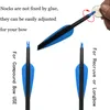 Hunting Archery Carbon arrows Carbon Shaft 28/30/31 Inch with Replacement Screw-in Field Points for compound & recurve bow Arrow Shooting