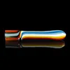Tubi colorati Pipa portatile in vetro spesso Pyrex Pipa dal design innovativo Tabacco alle erbe secche One Hitter Filtro Bocchino Portasigarette Consigli fatti a mano DHL