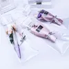 Opakowanie prezentów 10pcs PVC Clear Tote Bag Portable Floral Decoration Collocation Packaging Party Party Party