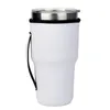 Drinkware Kolu Süblimasyon Boş Yeniden Kullanılabilir Buzlu Kahve Fincanı Kolu Neopren Yalıtımlı Kollu Kapak Tutucu 12 oz 20 oz 30 oz Tumbler Starbucks Bardaklar Dunkin Donuts