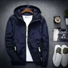 Plus storlek 6xl 7xl vårhöst bomberjacka män Kvinnor Casual Solid Windbreaker Zipper Tunn Hooded Coat Outwear Man 210811