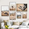 Paintings African Rhino Cheetah Reed Dandelion Farm Wall Art Canvas Painting Nordic Posters And Prints Pictures For Living Room Decor