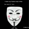 Party Masks Festive & Supplies Home Garden Movie V For Vendetta Team Halloween Cosplay Plastic Mask Horror Adt Children Role Play Props Gift