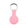 Silicone Cases Protective case Cover Shell with keychain for Apple Airtag Smart Bluetooth Wireless Tracker Anti lost tracking