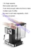 Machine à café expresso de type italien BioloMix 20 bars avec mousseur à lait pour cappuccino latte et moka 220 V