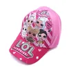 Children cartoon doll Print Baseball Cap Kids Boys Girls fashion printing peaked hat,adjustable zx021