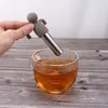 Silicone Rvs Humanoid Tea Sinters Filter Lekkage Infuser Cup Decoratie Creatieve Ornament Gadgets Lazy Tealaf Diffuser YL0358