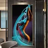 Astratta Sexy Affascinante Donna Body Art Poster e Stampe Su Tela Pittura Stampa Wall Art for Living Room Home Decor Cuadros No Fra2477