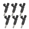 6x Fuel Injector Nozzle for BMW Series 1 3 5 6 7 X1 X3 X5 Z4 2.5i 3.0i F01 F02 F10 F11 F18 F25 N51 N52 13537531634 7531634