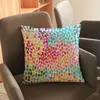 Geometric Cushion Cover Colorful Pillowcase For Puff Sofa Seat Chair Linen Cotton Decorative Throw Pillow Case Covers Cushion/Decorative