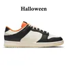 2023 Designerskor Skate Low Running Shoes Panda Blue Paisley Black White UNC Ice Abstract Art Mummy Halloween Winter Solstice Gulf 58 Trainers Sport Sneakers