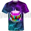 T-shirts 3d 6ix9ine T-shirt Oversize Anime Tekashi 69 Toppar Tee Sommar O-Neck Gooba Tshirts Barntecknad grafisk tröja Män