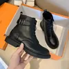 Couro Genuíno Martin Botas Mulheres Outono 2021 Novo Zíper Duplo Feminino Botas de Feminino Plataforma Espessa Calcanhar Motocicleta Botas Mulheres Y1018