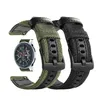 Canva Sport Bandjes Watchstrap Band 20 22mm voor Samsung Galaxy Horloge 3 45mm 41mm / Amazfit GTS GTR 2E Smart Wriststrap Armband Polsband