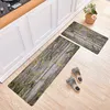Carpets Nordic Style Kitchen Mat Absorbent Non-slip Floor Balcony Simple Long Splicing Rug Wood Plank Pattern249s