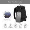 Outdoor Solar Panel Power Travel Backpacks Multifunction Breathable Men Backpack Laptop Bag with Handle USB Charging Port XA279Z 2295t