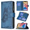 Étuis de téléphone portefeuille pour iPhone 13 12 11 Pro Max X XS XR 7 8 Plus motif papillon en cuir PU Flip Kickstand Cover Case avec porte-monnaie à glissière