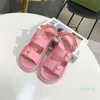 Classic Luxury Womens Sandals Slide Designer Slippers Candy Color Flat High Heel Rubber Sandal Jelly Shoes Flip Flops Travel Outdoor B888