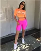 Kvinnor plus storlek byxor hög midja sport shorts kvinnor biker sommar casual sexig mager fitness solid bodycon cykling smala bottnar