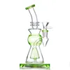 Najtańsze szklane zlewki Bong Rury Dab Rig Grzyb Perc PerColator 10.5 Cal Wysokie Grube Podstawowe Rury Wodne Bongs Z Palenia Bowl In Stock USA