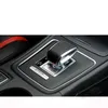 1x para Mercedes Benz Todo o carro Interior Recepção Engrenagem Silvery Amg Logotipo Decoretive Trim Adesivos