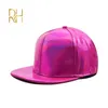 Bolas bonés moda unisex prata laser laser boné de beisebol homens hip hop húmido casquette mulheres snapback arco-íris basquete chapéu uh