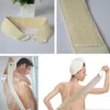 Home Handmade Exfoliating Loofa Back Strap Banheira Body Body Body Body Scrubber Escova Pessoal Lavagem Ferramenta