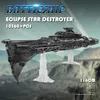 Mold King Building Blocks Star Plan Moc Eclipse-Class Dreadnought Set UCS Fighters Assemble Bricks Kids DIY Leksaker Födelsedaggåvor X0902