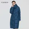 GASMAN Women's winter jacket for women coat Long warm down parka hooded outwear oversize Female fashion brand puffer jackets 009 210913