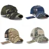 5 stil taktisk kamouflage baseball hatt män sommar mesh militär armé kepsar konstruerade trucker cap hattar med USA flagga fläckar dd100