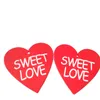 Sevgililer Günü Parti Ahşap Asılı Süsler 10 adet / grup Ahşap Kalp Asılı Düğün Kız Arkadaş Doğum Günü için Asılı Süsleme RRB12209