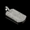 Honden hanger goud zilver vol diamant ijs uit heren hiphop sieraden ketting svhn8221986