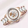 Gift SUNKTA Rose Gold Watches Women Fashion Watch Luxury Brand Quartz Wristwatch Ladies Bracelet Women's Watches For Women Clock 210517