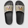 Frühling und Sommer Slide Sandale Blumenbrokat Männer Slipper Getriebe Bottoms Flip Flops Frauen Gestreiften Strand Kausal Slipper