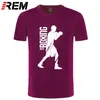 High Quality Funny T Shirts Men Best Boxinger T-Shirt Rocky Short Sleeve Tee Shirt Adult Summer Tops 210324